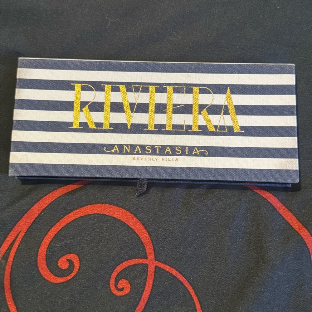 Anastasia Riviera Eyeshadow Palette - Navy, White & Gold